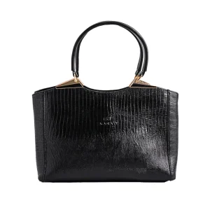 کیف دستی زنانه دراتی مدل چرم کرکو تک رنگ