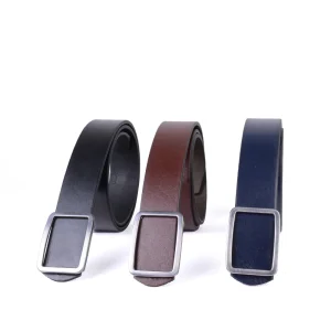 نمای رو به رو کمربندهای چرم ویرا