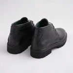 بوت رسمی مردانه نیم‌ساق از چرم گاوی براق مناسب محیط کاری