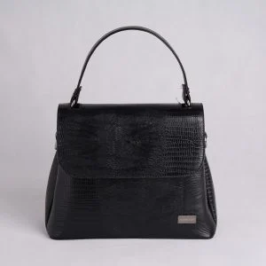 کیف دوشی چرم زنانه توسکا