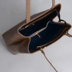 کیف دستی چرم زنانه جا دار و مطمئم=ن