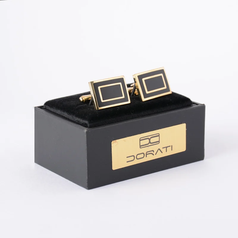 dokme-sar-dast-dorati-delmon دکمه سر دست مشکی طلایی