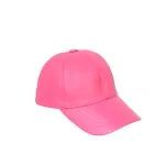 کلاه صورتی چرم دراتی