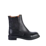 بوت زنانه مشکی کلاسیک با پاشنه کوتاه
