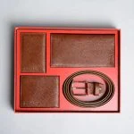 ست هدیه چرم وی آی پی مردانه