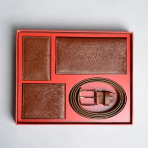 ست هدیه چرم وی آی پی مردانه