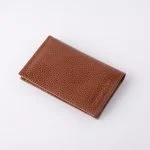 کیف پول چرم مردانه قهوه ای