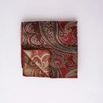 پوشت جیبی ظریف با نقش سنتی برای استایل رسمی