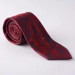 کراوات قرمز و سورمه ای سلطنتی