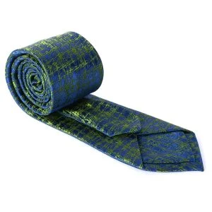 کراوات مردانه دراتی رنگ سبز و آبی