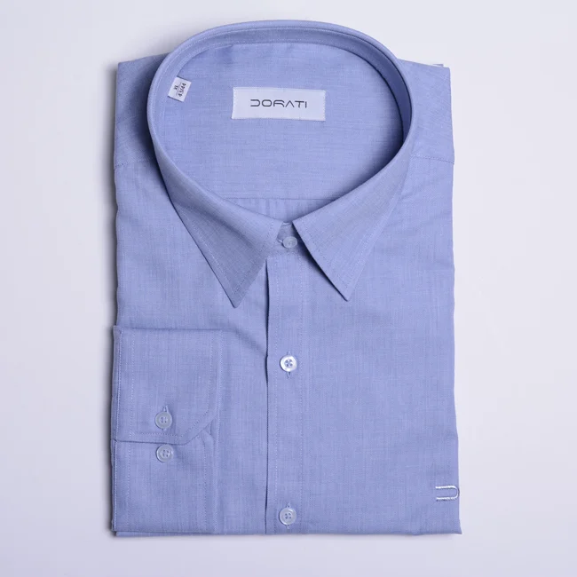 پیراهن-مردانه-فلورا-01 پیراهن مردانه آبی فلورا