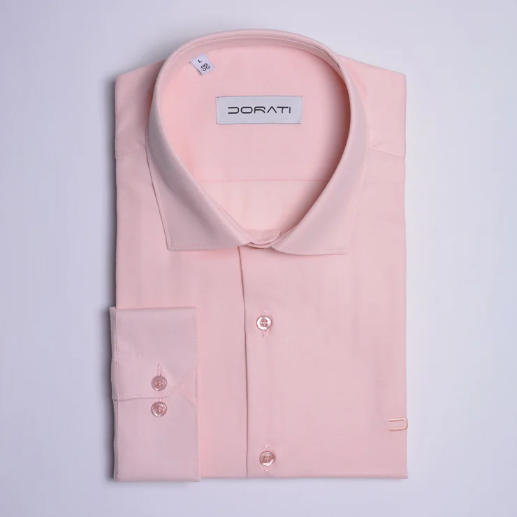 پیراهن-کتان-مردانه-صورتی--01 پیراهن رسمی صورتی پاستلی