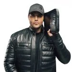 کاپشن چرم باکیفیت مردانه دراتی