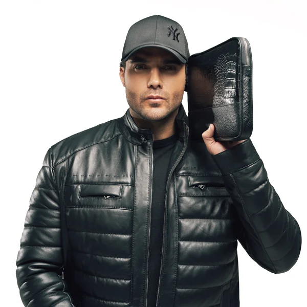 کاپشن-چرم-مردانه-0070-01 کاپشن چرم باکیفیت مردانه دراتی