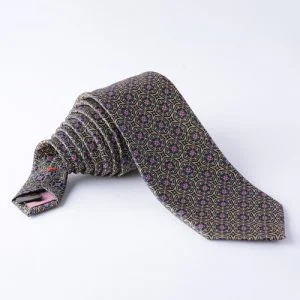 کراوات مردانه سورمه ای و صورتی