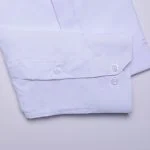 پیراهن سفید دراتی ستین