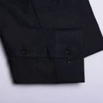 آستین پیراهن مردانه مشکی دراتی