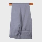 شلوار مردانه دراتی طوسی روشن