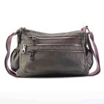 کیف زیتونی و قهوه ای