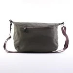 پشت کیف ساتن سبز تیره دراتی