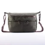 کیف ساتن سبز و قهوه ای خاص دراتی