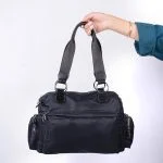 کیف ساتن مشکی