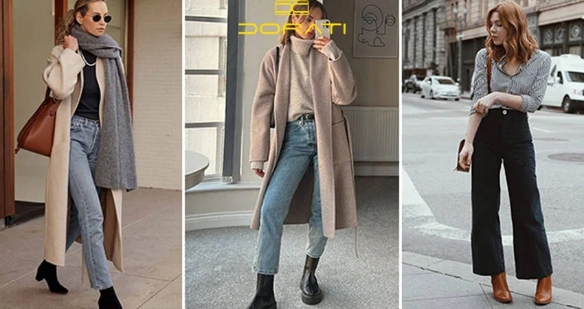 اشتباهات رایج در ست کردن نیم بوت با انواع شلوار در پاییز