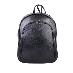 کیف چرم کوله دخترانه مشکی مخصوص دانسجو ها
