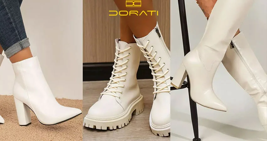 بوت و نیم بوت زنانه با رنگهای ترند سال