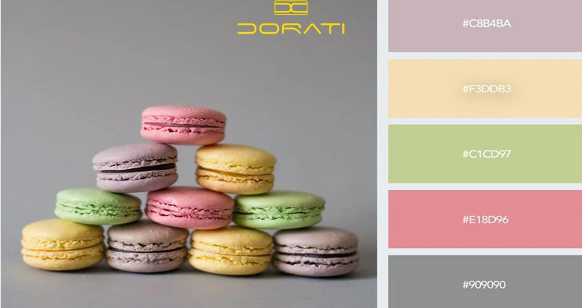 رنگهای پاستیلی