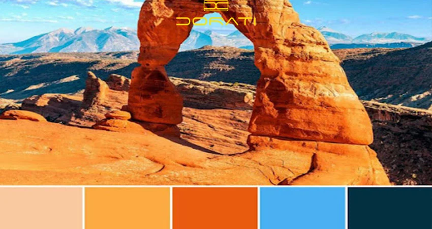 رنگهایی با الهام از طبیعت