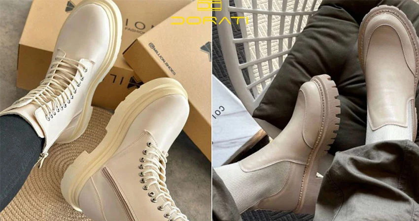 بوت زنانه رنگ سال؛ چطور بوت و نیم بوت امسال را با استایل پاییزی ست کنیم؟