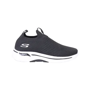 کتونی Skechers Arch Fit Slip-On مشکی سبک و طبی برای پیاده‌روی طولانی