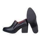 زیره بسیار راحت کفش چرم طبیعی مشکی