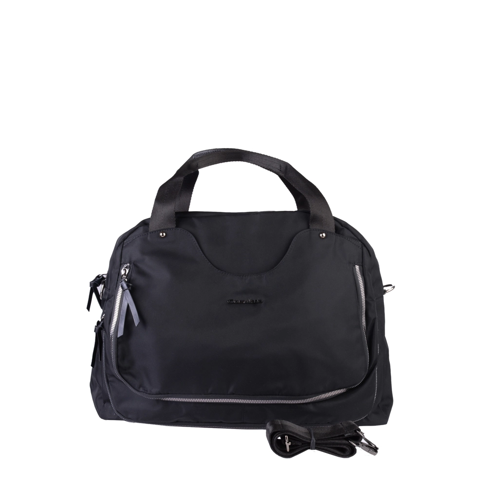 black-satin-bag01 کیف مسافرتی ساتن مشکی