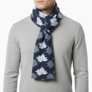 شال گردن طرح برگ