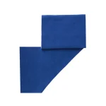 شال گردن آبی نفتی دو رو دراتی