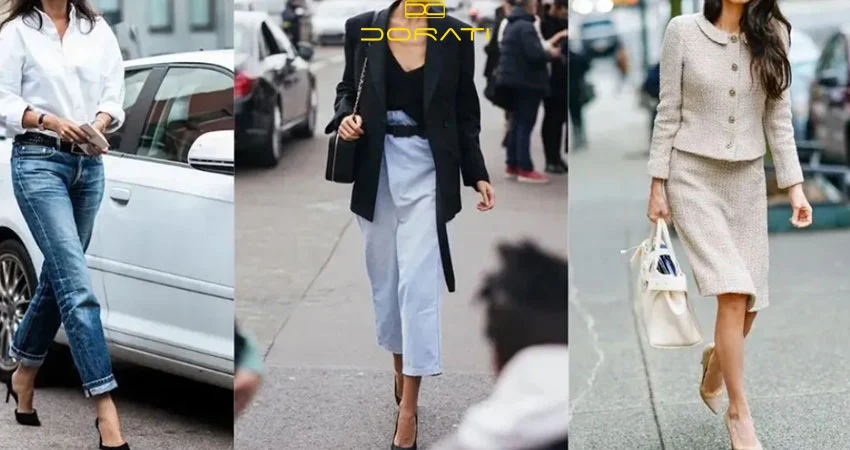 ترکیب رنگها برای استایل کلاسیک زنانه