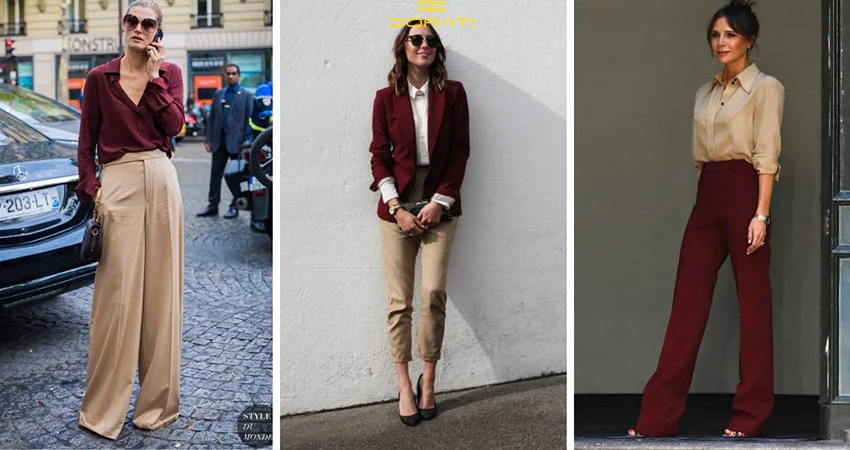 رنگ مکمل زرشکی چیست: راهنمای استایل کردن این رنگ خاص