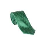 کراوات طرحدار سبز خالی خالی