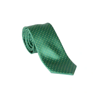 کراوات طرحدار سبز خالی خالی