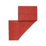 شال گردن نارنجی پررنگ دو رو دراتی