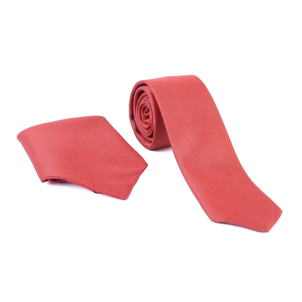 red-tie-remisa1 ست کراوات و پوشت مردانه رمیسا قرمز