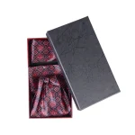 پوشت و شال گردن زرشکی 0289