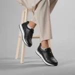 تن پوش کتانی چرم زنانه مشکی ۷۰۱۷