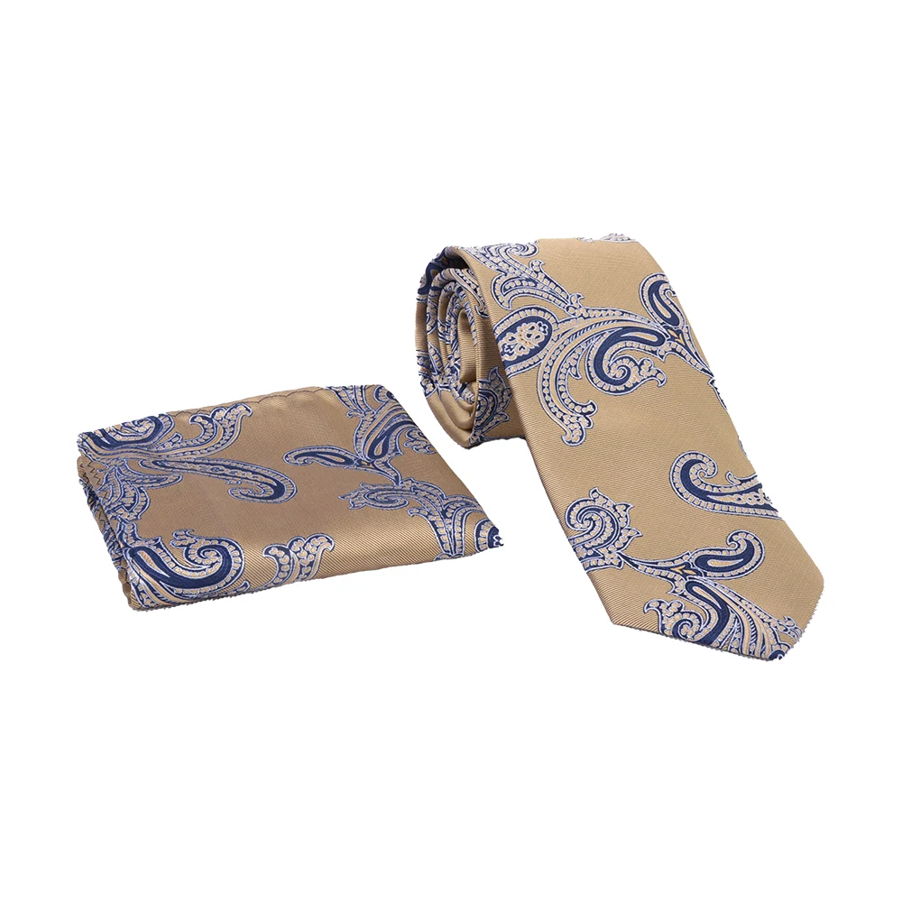 yellow-tie-square-set1-98110 ست کراوات و پوشت دراتی 98110