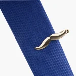 گیره کراوات سبیل طلایی - Image 2