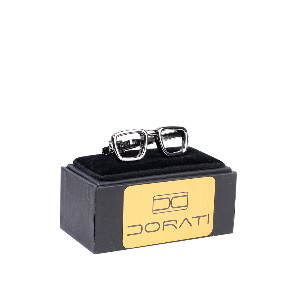 گیره کراوات عینک گیره کراوات عینک نقره ای دراتی