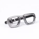 گیره کراوات عینک نقره ای دراتی