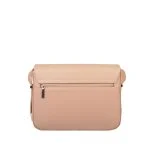 پشت کیف چرم کرمی زیپ دار دراتی